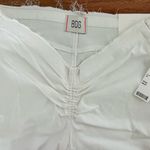 Urban Outfitters  Size 34 White V-Front Flare Jeans Photo 3