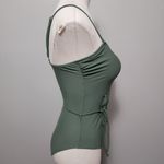 Zaful  camouflage green belted one piece size medium Photo 3