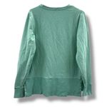 L.L.Bean Split Hem Pullover Sweatshirt Women’s Size Small Sea Green Heather Cozy Photo 1