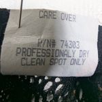 Spencer Alexis Lace Skirt Set – 12 Black Long Sleeve Midi Evening Style 54014 Photo 9