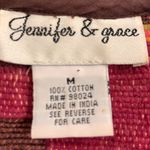 Jennifer Grace Vintage Jennifer & Grace southwest blanket tapestry textured coat jacket M Photo 4