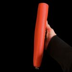 Michael Kors  Long Red Saffiano Leather Three Quarter Zip Wallet w/Gold Hardware Photo 7