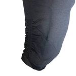 Lululemon Women's 10 In The Flow Crop Leggings Solid Charcoal Scrunch Yoga Photo 2