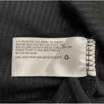 Ava & Viv Blouse Women's Black Sz 1X Ribbed Knit Cut Out Short Sleeve Top EUC Photo 4