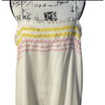 Lisa Marie Fernandez x Target Women's Dress Boho‎ Spanish Ric Rac Trim Large White Photo 2