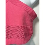 ZARA Bandeau Crochet Halter Crop Top Boho Barbie Pink Festival Summer Small Photo 3