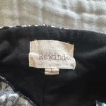 Rewind  Black and White Floral Jumpsuit Photo 2