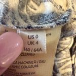 Anthropologie  Black and White Graphic Joggers with High Waist Photo 8