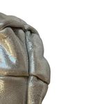 Kooba  Lexi White Metallic Leather Evening Bag with Removable Chain Photo 8