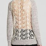 Vintage Havana  Popcorn Knit Crochet Back Sweater- Size Small Photo 2