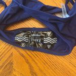 Zaful Metal Ring Bandeau Bikini Set Tie Side High Cut 2 Piece Swimsuit Photo 8