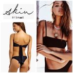 SKIN BY SAME bandeau top. NWT Black Size M Photo 9