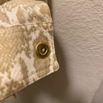 St. John Beige & White Animal Print Silk Blend Windbreaker Jacket Size P Photo 8