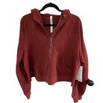 Lululemon Scuba Oversized 1/2 Half-Zip Hoodie - Date Brown / M/L Photo 0