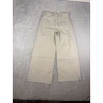 the drop kori jeans wide leg nwt raw hem fray 29 Beige Tan Photo 4