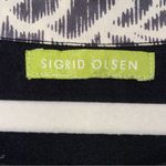 Sigrid Olsen S Cardigan Silk Blend Black Beaded Button Sweater Photo 2