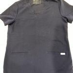 FIGS Navy Blue Scrub Top Photo 0