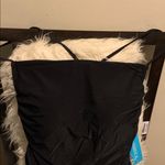 Elegant Black Ruched Dress Size XL Photo 1