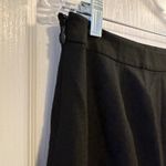 Loft Petites Black Pencil Skirt Knee Length Side Zip Slit Size 6P Photo 4