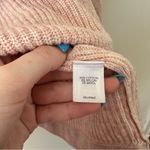 Pure J. Jill | Light Pink Cowl Neck Knit Sweater Size Medium Photo 4