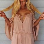 Boutique Pink Flutter Sleeve Romper Photo 0