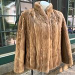 Vintage Zenthoefer’s Furs Fur Jacket with Leather Panels Size L Photo 2