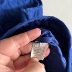 Christopher & Banks  Blue Quilted Vest Small Button Front Fall Layering Photo 4