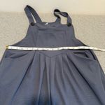 Halara  Navy Wide Leg Overalls Jumpsuit Adjustable Straps Pockets Lagenlook sz M Photo 4