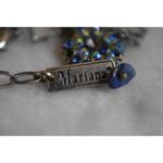 Mariana Guardian Angel Swarovski Crystal 16 Inch Silver Tone Necklace Photo 4