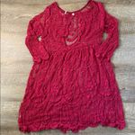 Free People Jen's Pirate Booty El Sol Lace Bell Sleeve Festival Mini Dress SZ M Photo 2