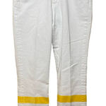 Ralph Lauren NWT Lauren Super Stretch White Jeans Colorful Women's size 8 Petite Photo 0