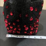 From India To You | Mini Black Beaded Bag w/ Floral Accents Photo 8