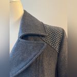 Kenneth Cole Womens  NY Wool Blend Peacoat Dark Grey Size 8 Photo 6