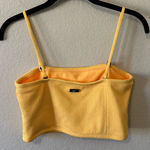 NWT Nike Swim Set Yellow Bandeau & High Waisted Bikini Bottom Ribbed Size M Size M Photo 0