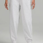 Lululemon Relaxed high rise joggers heather grey size 2   Photo 0
