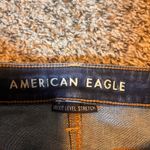 American Eagle  Women Super Hi Rise Jegging Dark Wash Ripped Jeans Size 4 Photo 1