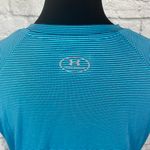 Under Armour women S loose fit heatgear stripe short sleeve Crewneck top Photo 6
