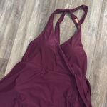 J.Crew  halter swim dress burgundy swim dress size 10 Photo 2