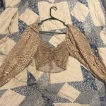 Boutique Cropped Long Sleeve Top Photo 2