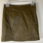 Free People  Gorgeous Vegan Coco Mini Skirt Sz 0 Photo 1
