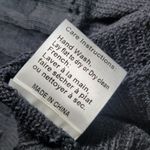 Mer Sea Souk Knit Tunic Black One Size Loose 100% Cotton V Photo 9