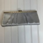 Gunne Sax  Jessica McClintock Gray Satin Clutch Clasp Photo 2