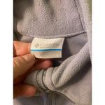 Columbia Womens  grey soft fleece half zip hoodie size Large Photo 4