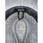 Brixton Unisex Welsey Fedora Hat Dark Gray Wool Size S Adjustable Band Photo 5