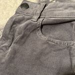 American Eagle New  Gray Corduroy High Rise Jeggings Size 0 Regular Photo 1