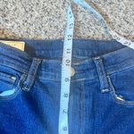 Gap Denim High Rise Jegging Jeans Women's Size 26R Dark Wash Frayed Hem Photo 3