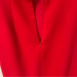 Cinq a Sept Marta Carmine Off The Shoulders Midi Dress Ruffle Hem NWT Size 2 Red Photo 8
