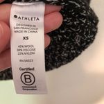 Athleta  Sierra Crew Sweater XS Black Marl Relaxed Wool Blend New NWT Photo 5