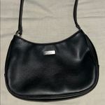 Liz Claiborne Black Leather Shoulder Bag Photo 0