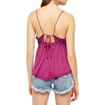 Free People NEW  Sundrop Tank in Magenta Photo 2